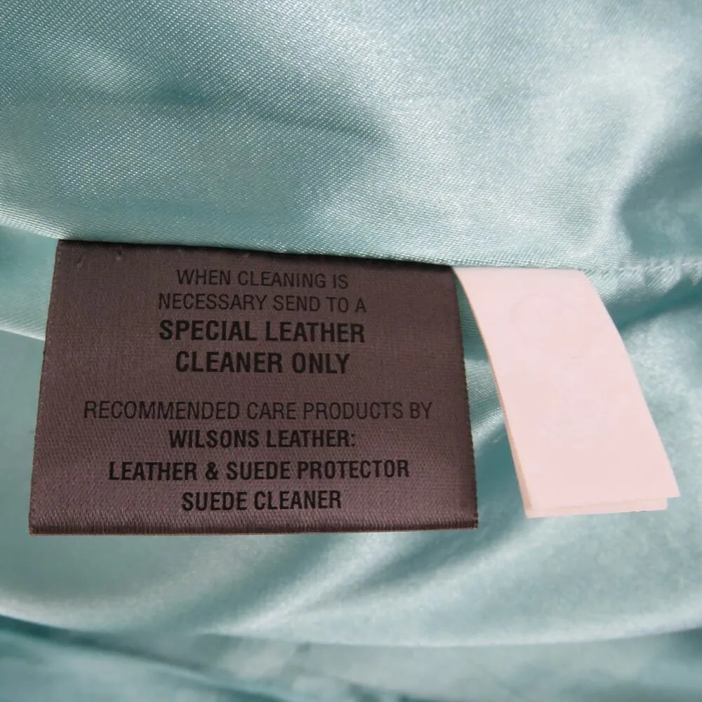 Vintage Wilson's Leather Pink Leather Jacket Pink Suede Small Glam - Image 9