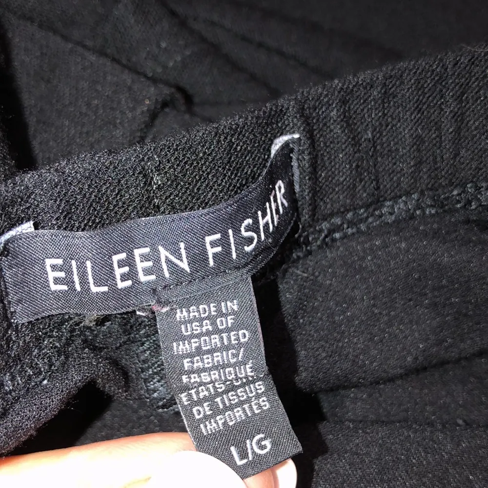 Eileen Fisher size large black pants - Image 5