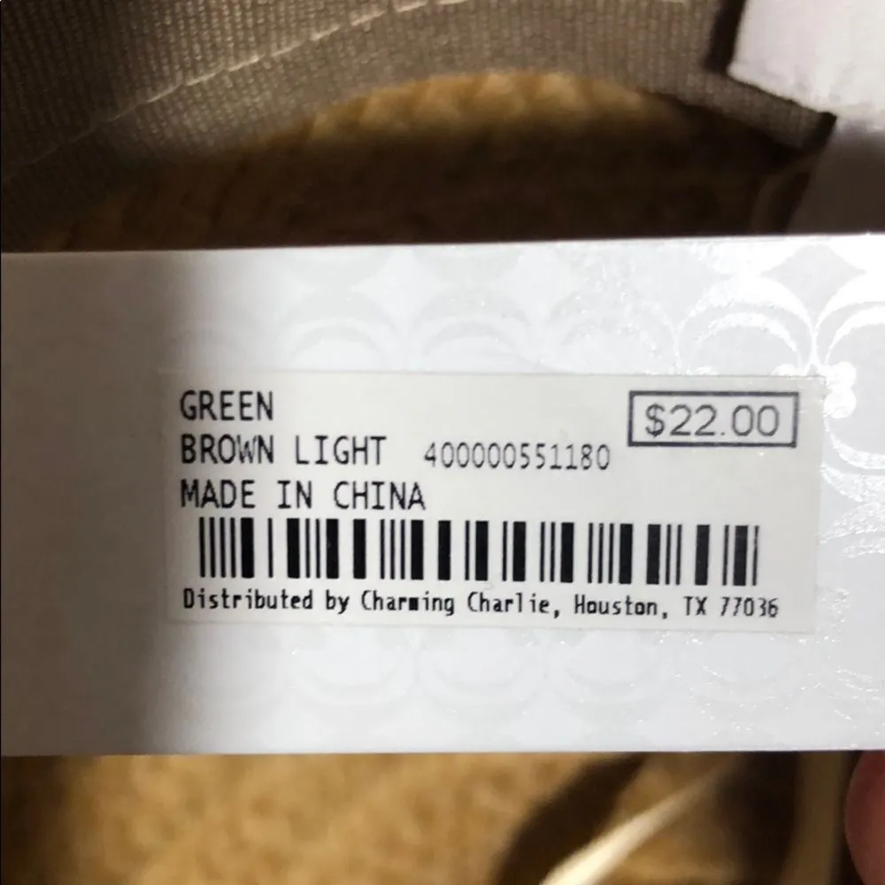 Charming Charlie Natural straw sun h…nwt - Image 7