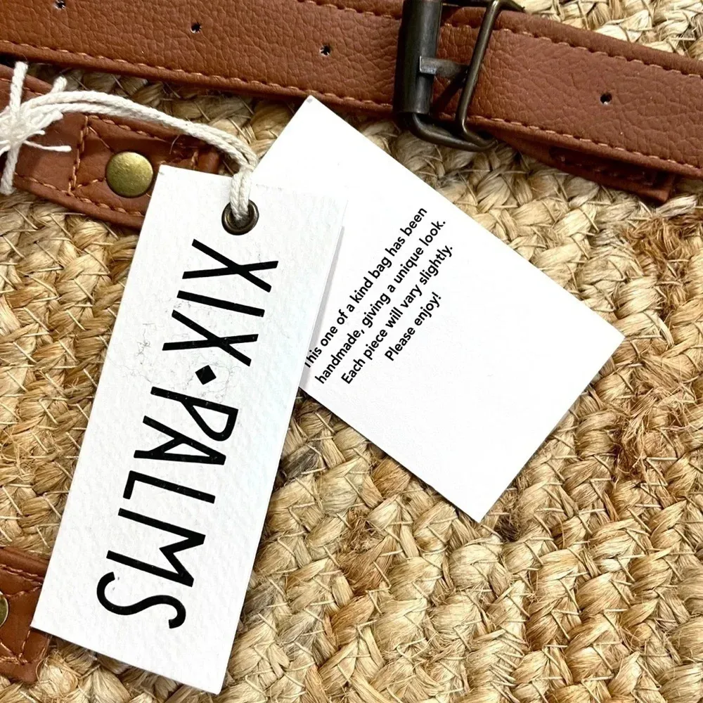 NWT XIX Palms The Shorebreak Picnic Cooler Bag Tan - Image 6