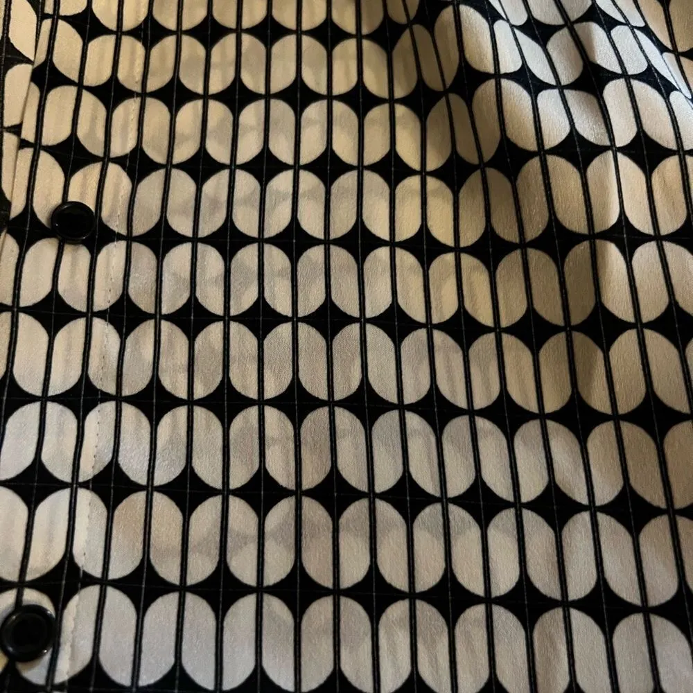 Zara small white button down blouse - Image 6