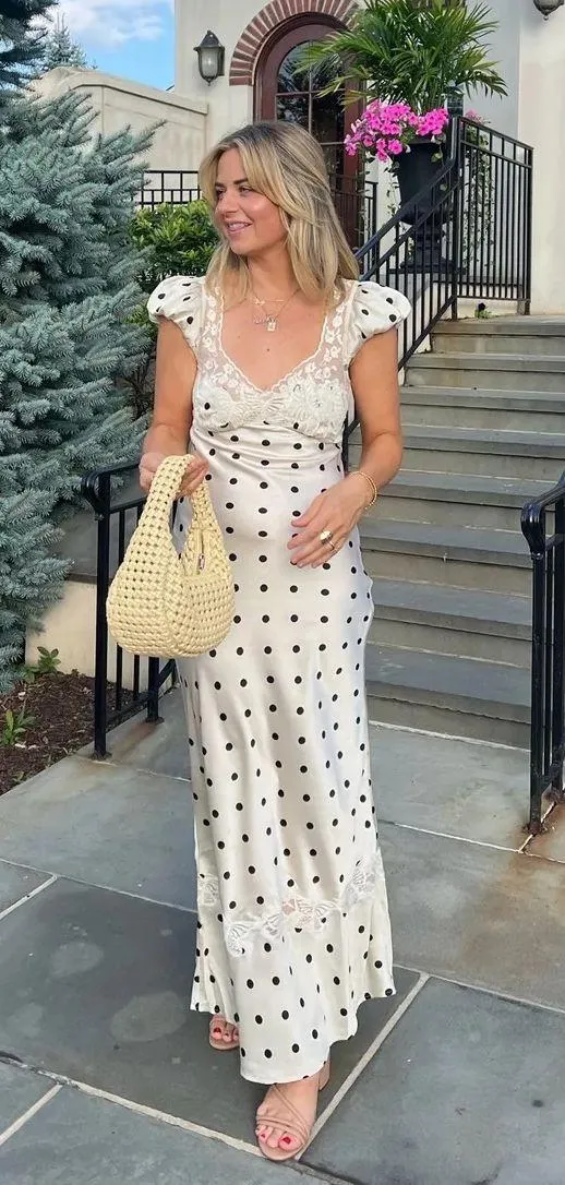 Butterfly Babe Polka Dot Dress - Image 5