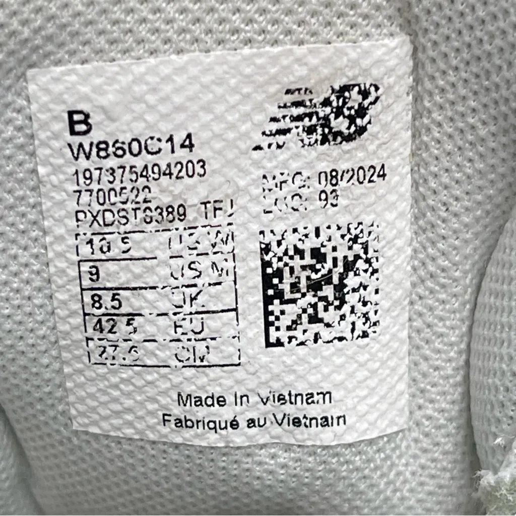 New Balance Fresh Foam X 860v14 Women's White Running Shoes Size 10.5B - Image 3