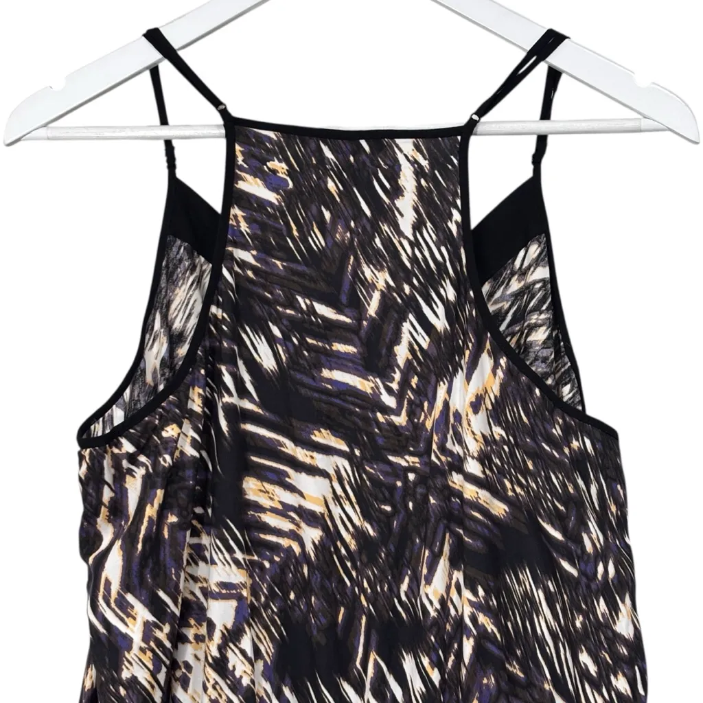 Banana Republic Sleeveless Colorful Tapered Leg Jumpsuit Size 14 - Image 10