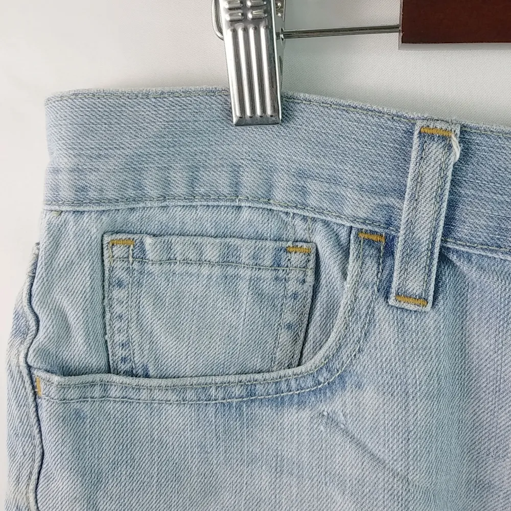 Old Navy 16 38 Jeans Shorts Light Wash Plus - Image 7