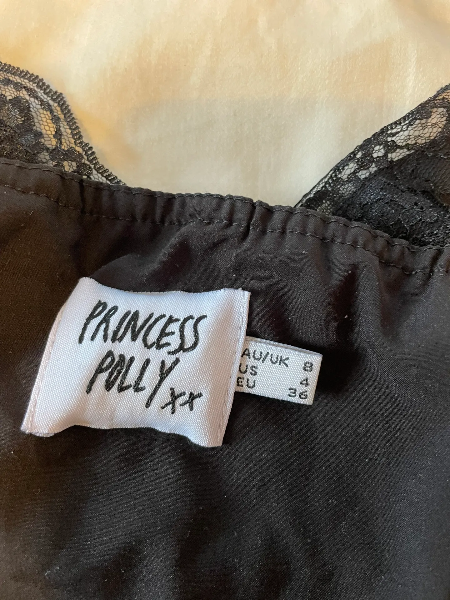 Black Lace Top - Image 3