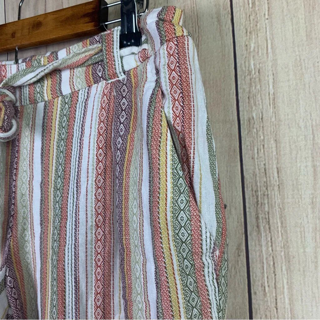 Soho‎ Striped Linen Blend Pants - Image 3