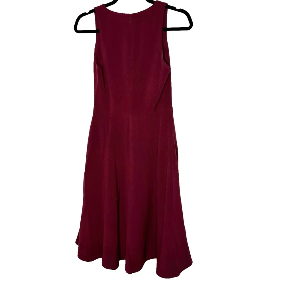 Dress The Population Catalina Dress in Burgundy Small - Image 5