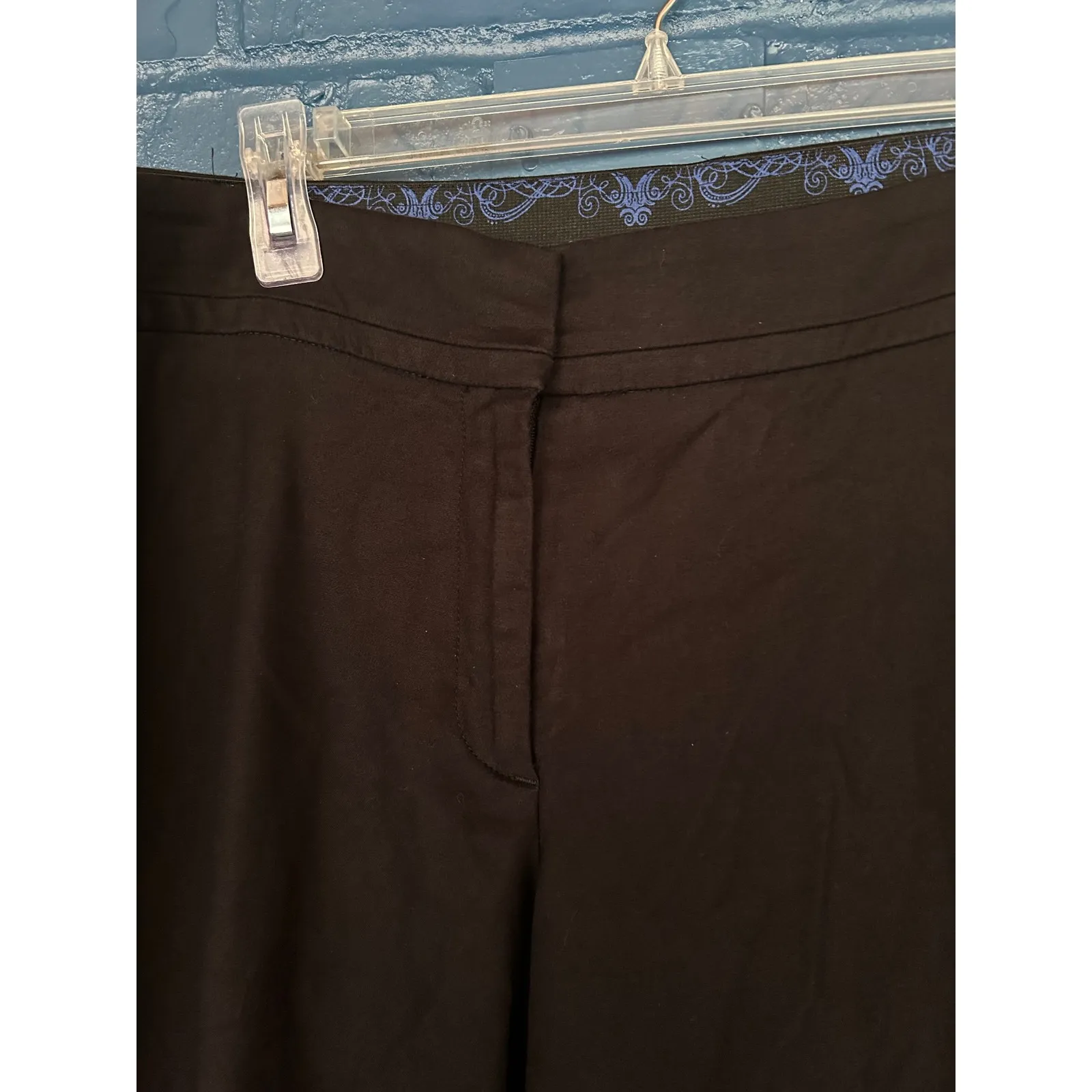 Peter Nygard Women's Black Career Dress‎ Pants Trousers Size 20 Office - Image 2