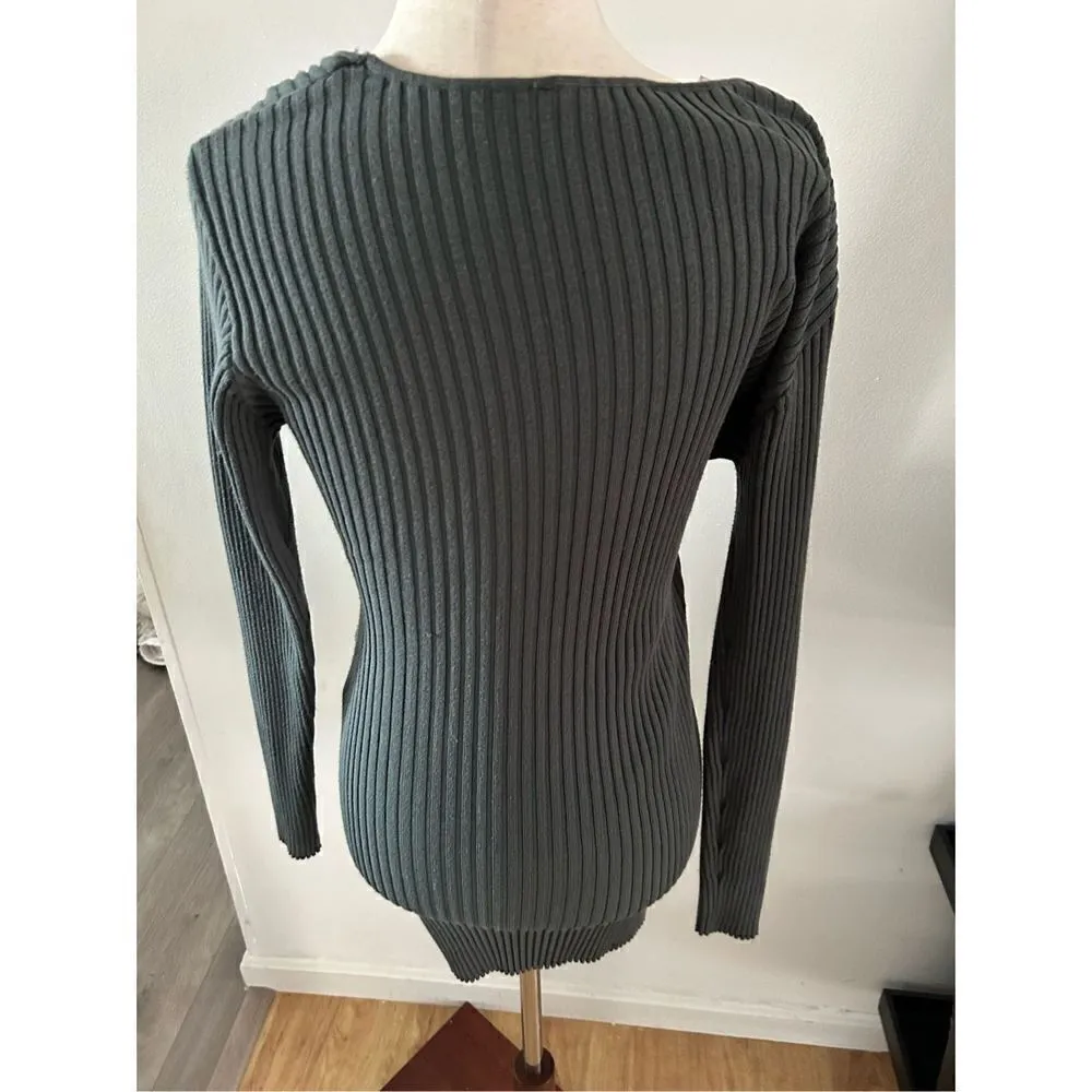 Charlottes russle green sweater dress size Large - Image 3