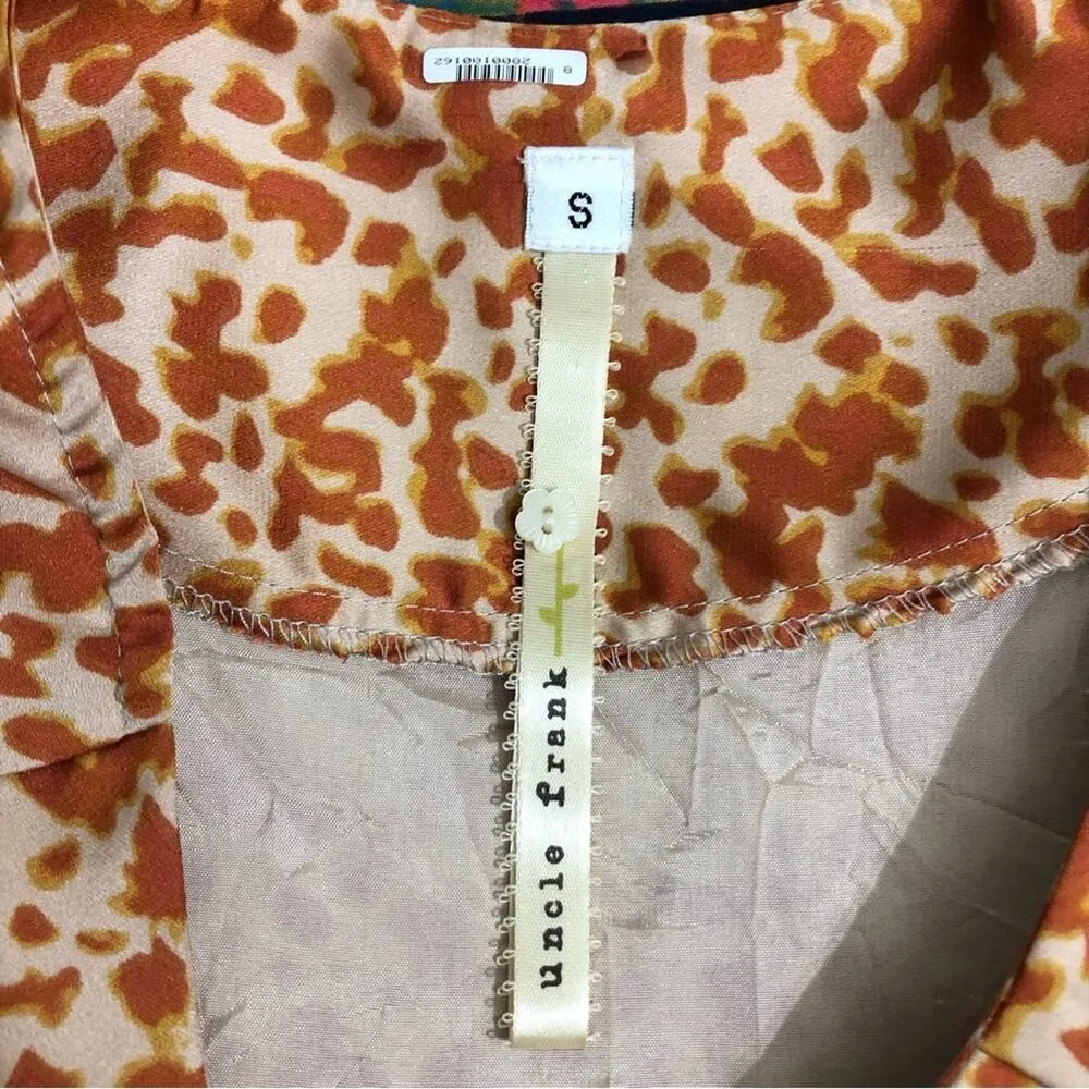 Uncle Frank Boho Print Tunic Dress Size Small EUC - Image 5