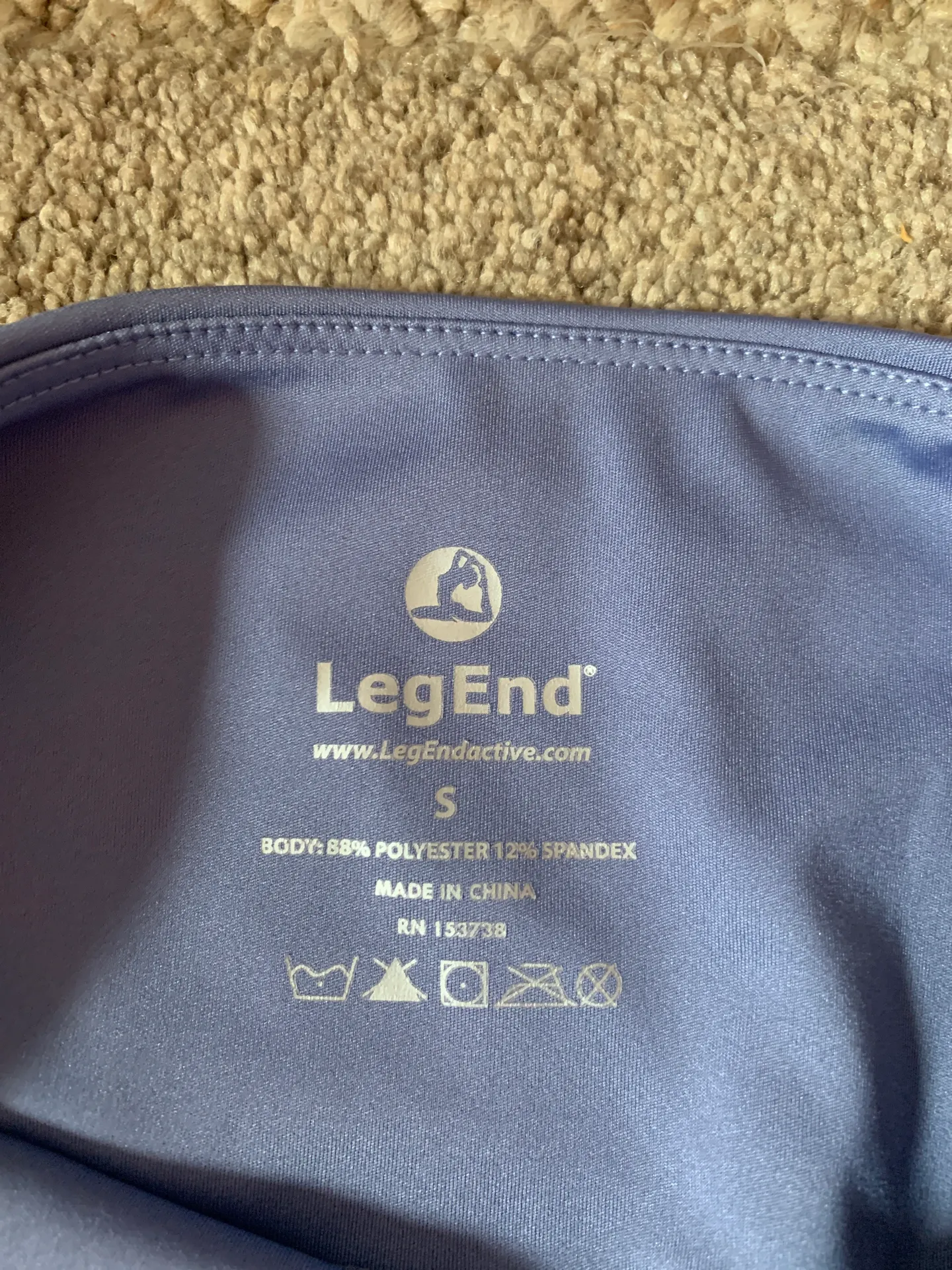 Leg End leggings Purple - Image 3