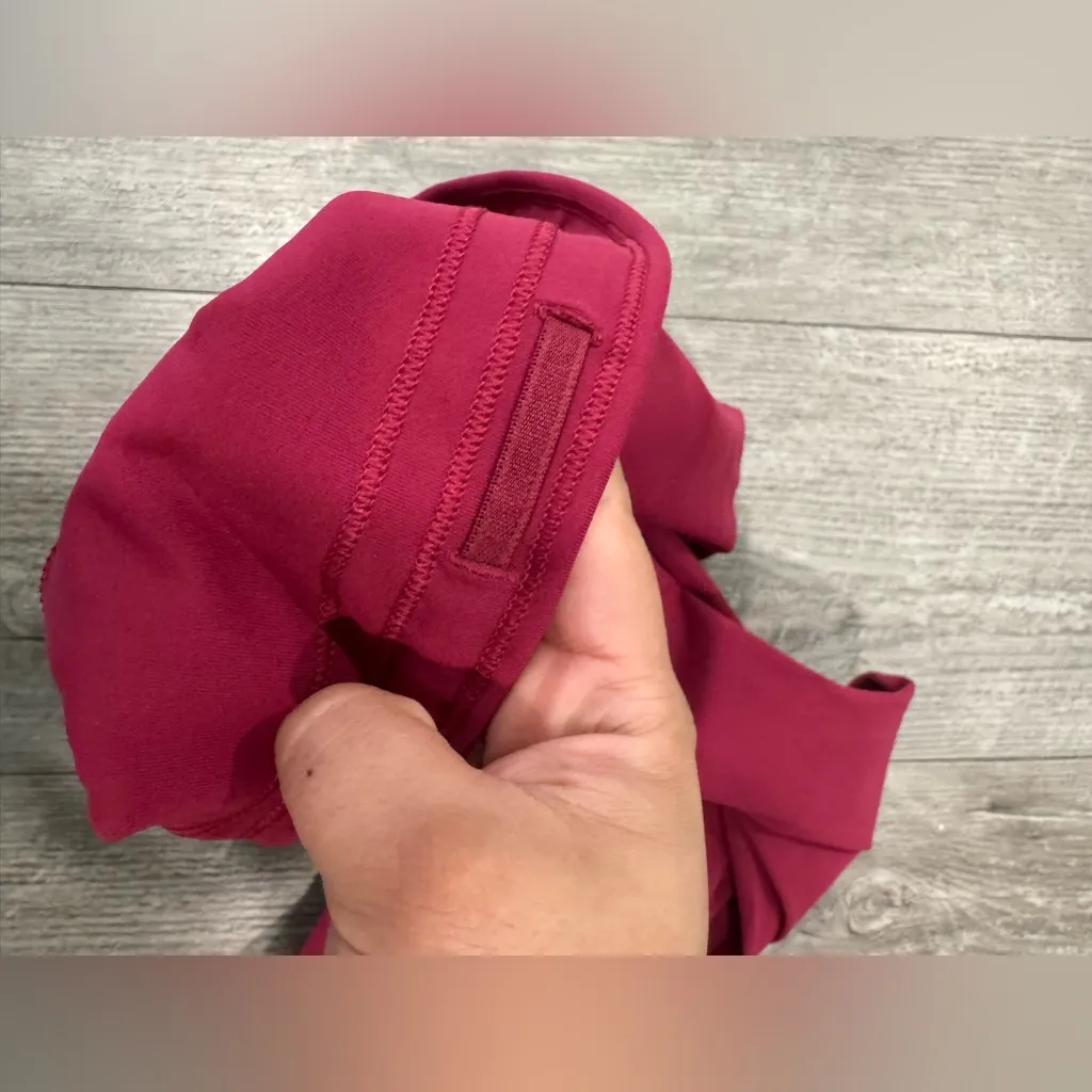Lululemon Athletica Burgundy Leggings - Image 16