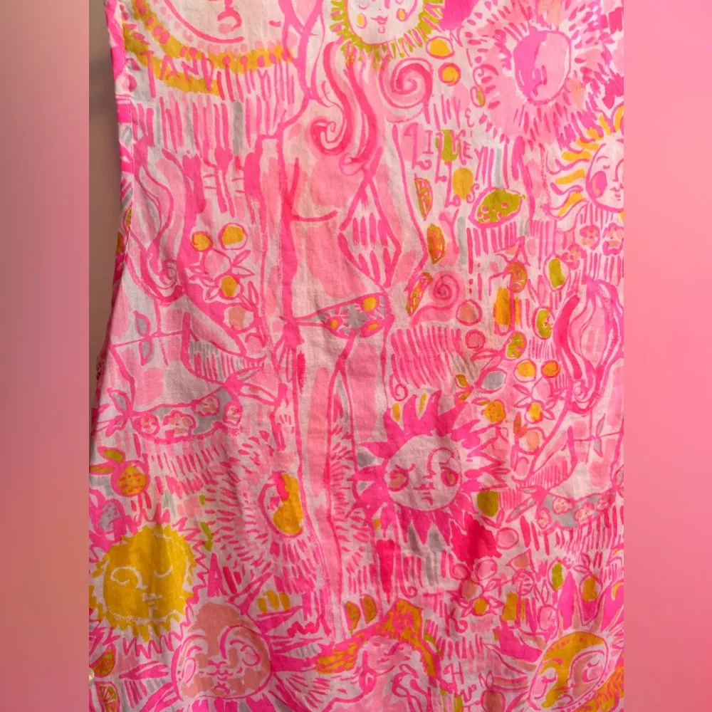 LILLY PULITZER Kini in The Keys Lauren Top Women's Small in Pink Pout - Image 6