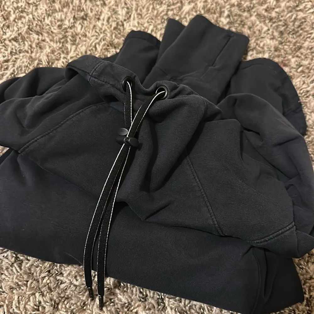 Athelta Sentry Hoodie Sweatshirt Black Small - Image 9