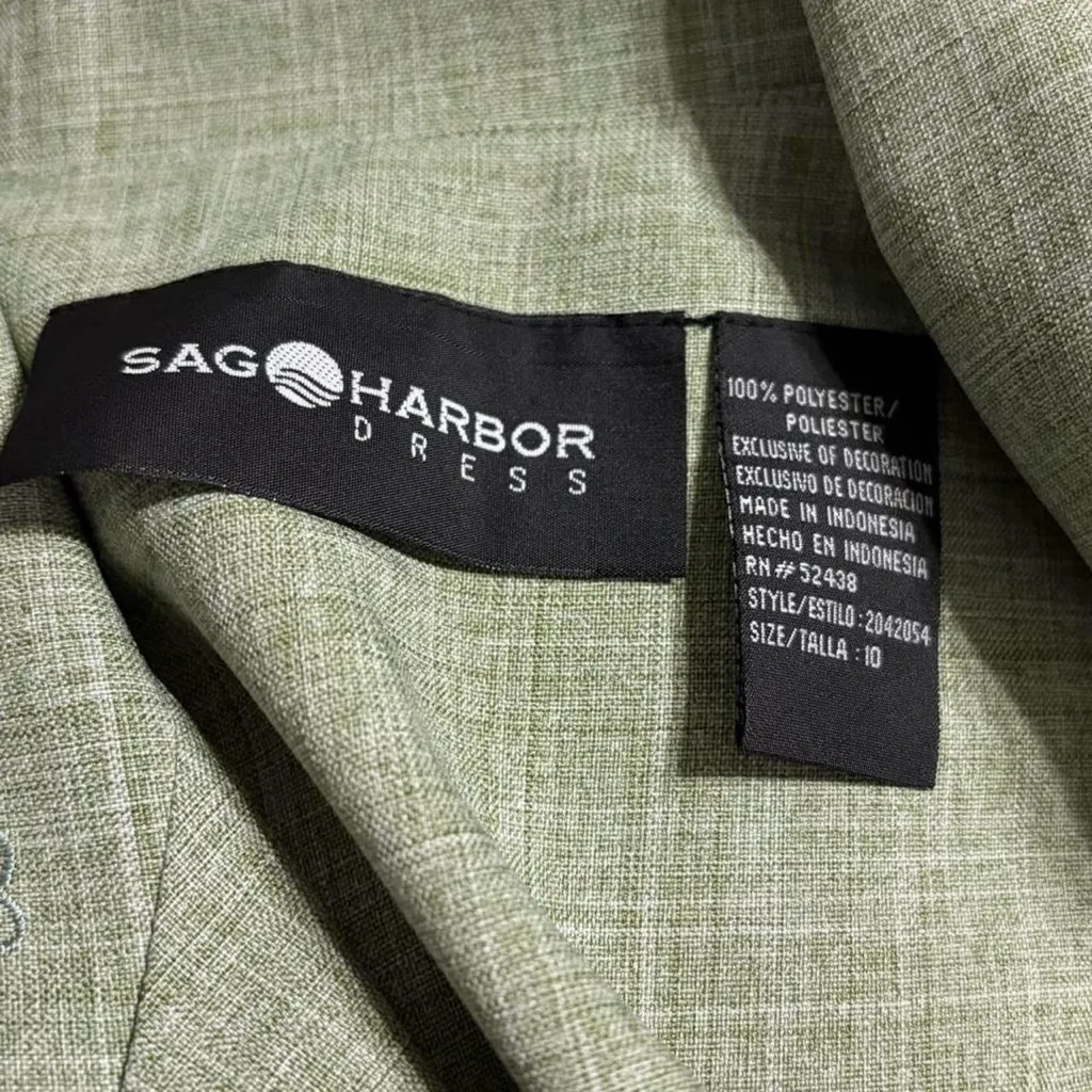 vintage front button collared blazer blouse - Image 5