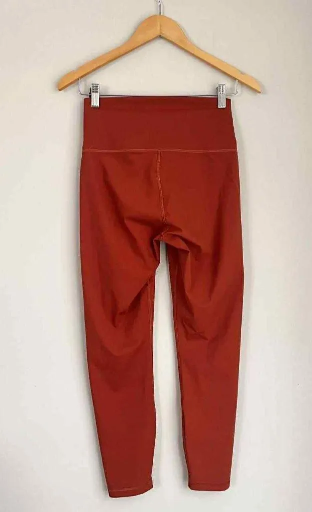 Everlane ReNew Perform High Rise Leggings Burnt Orange Size Medium - Image 4