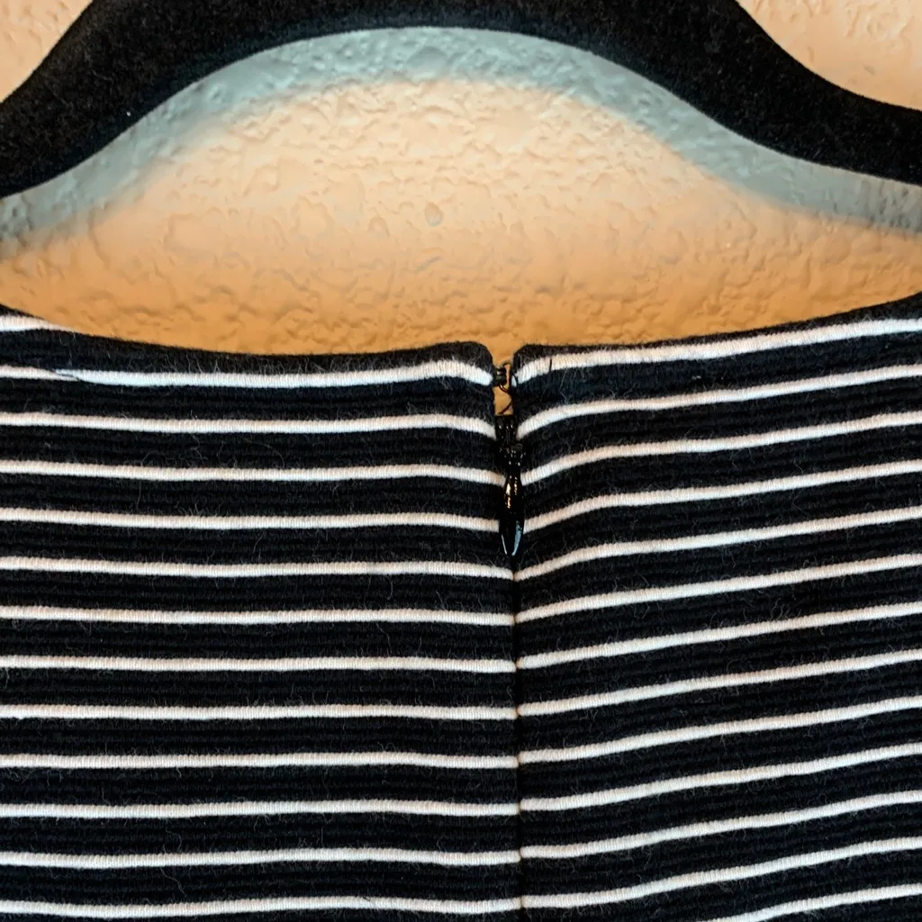 Talbots striped mini dress sz 16p wedding guest career office interview classic - Image 4