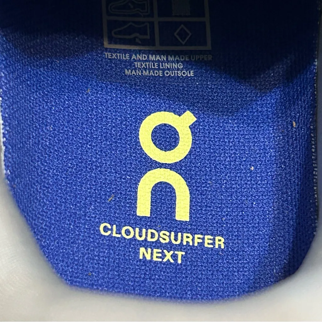 ON CLOUDSURFER yellow running athletic training lace up shoes sneakers sz 9 new - Image 6