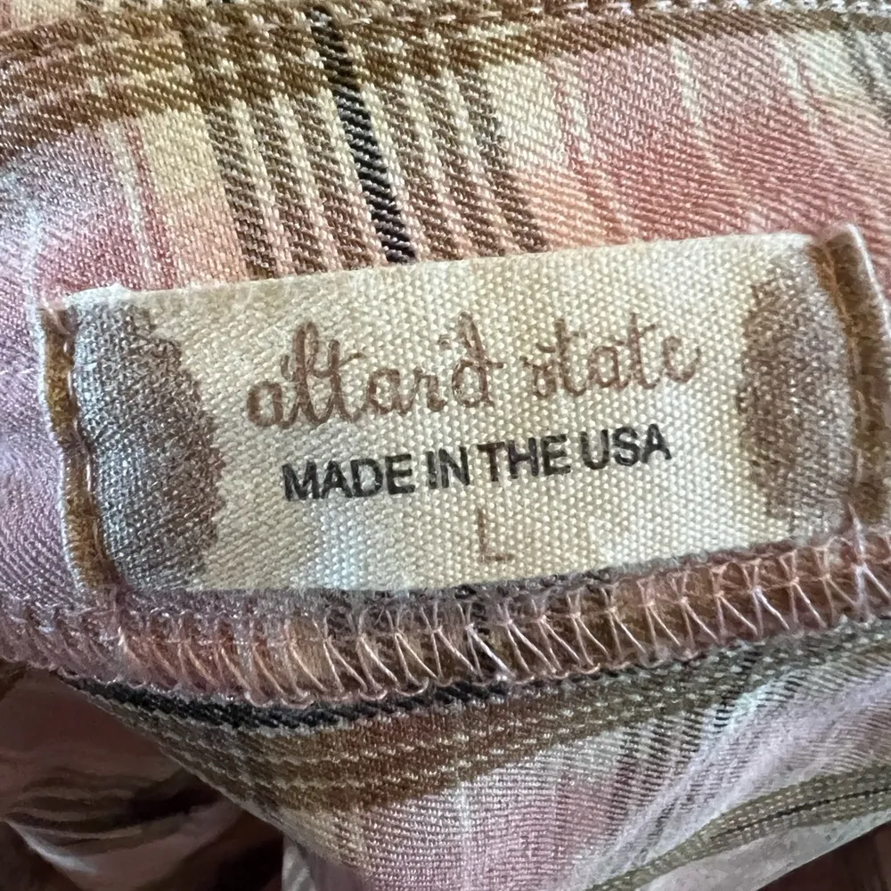 Alter’d State pink plaid pleated skirt Large - Image 9