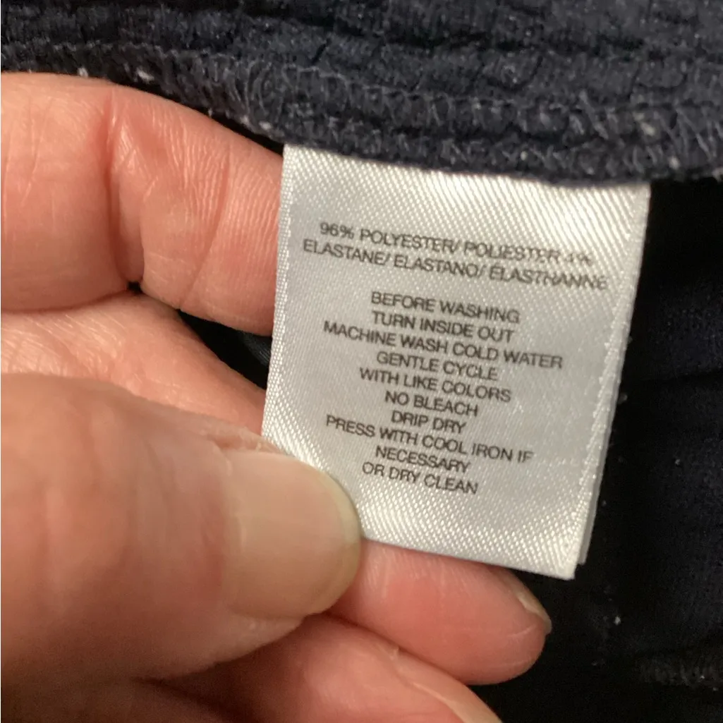 Anne Klein dress pants. Size 4. Navy blue - Image 5