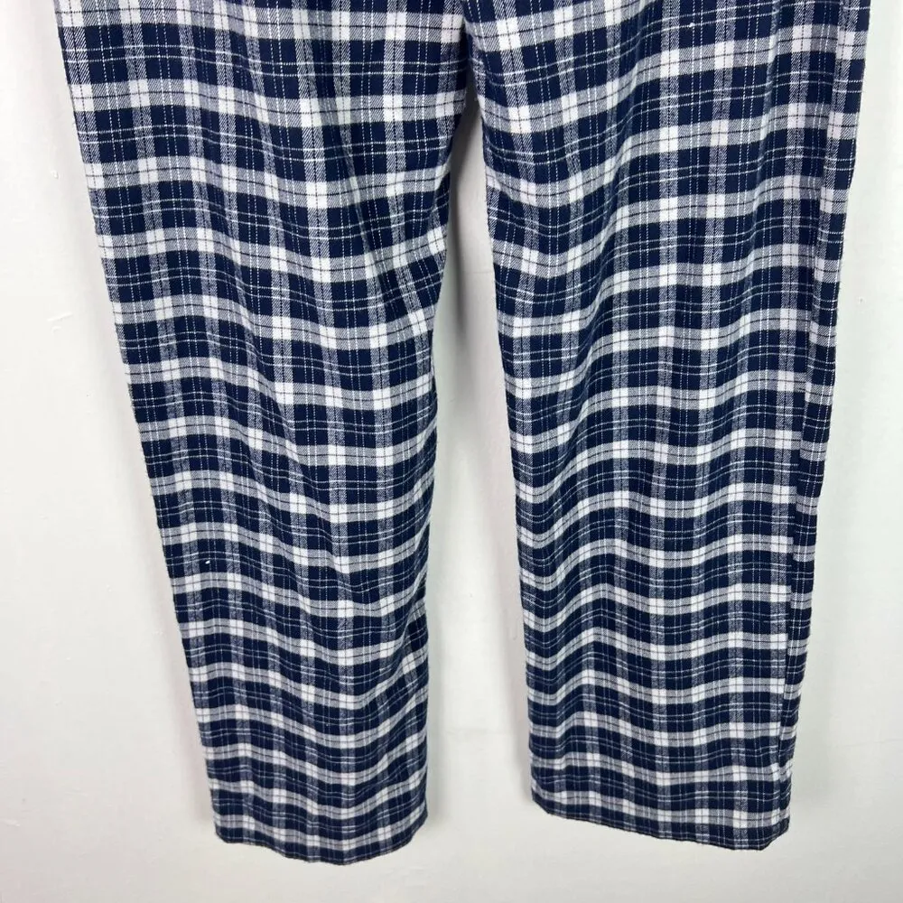NWT Hollister Ultra High-Rise Dad Pant Plaid Blue Size 30 11R NEW - Image 8