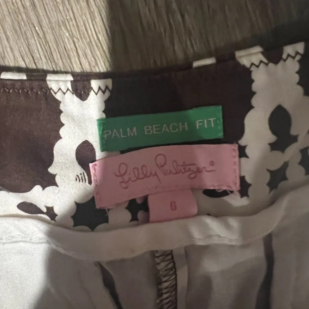 Lilly Pulitzer  Palm Beach Fit crop pant size 6 - Image 9
