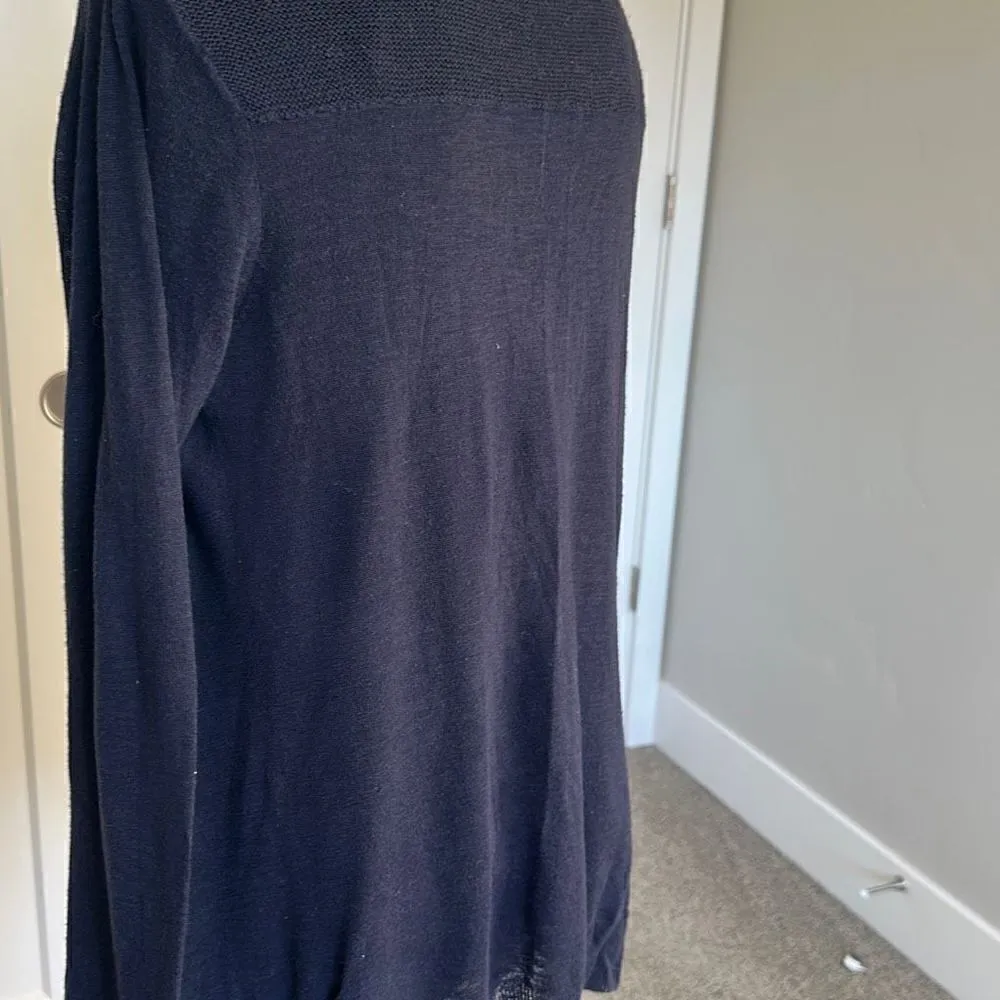 Dex Woven Cardigan Blue Size XS - Image 5