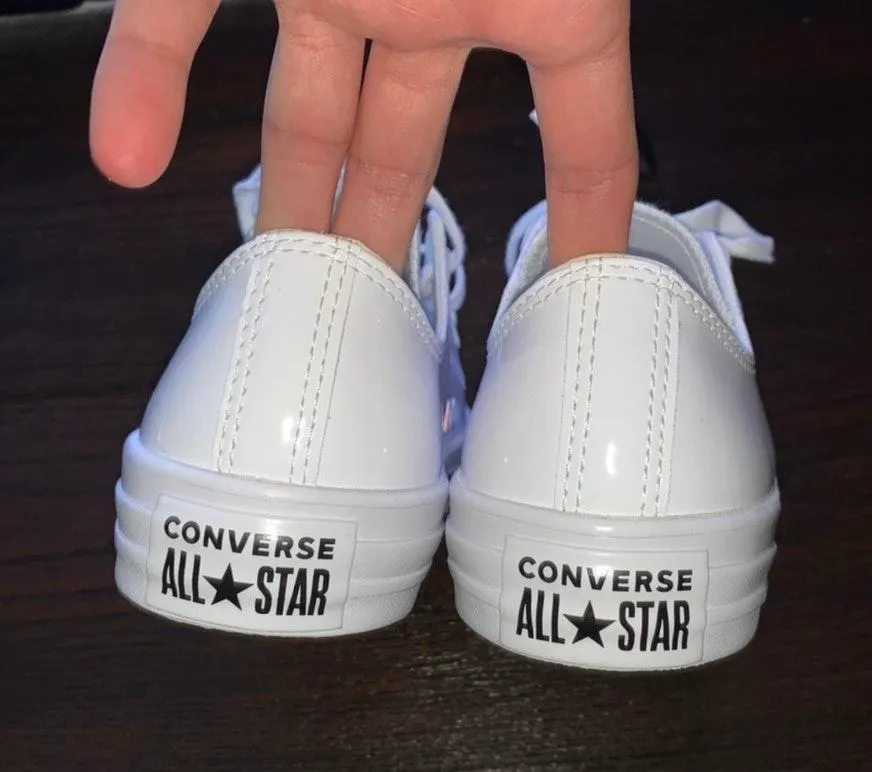 Converse Monochrome White Lowtop - Image 6