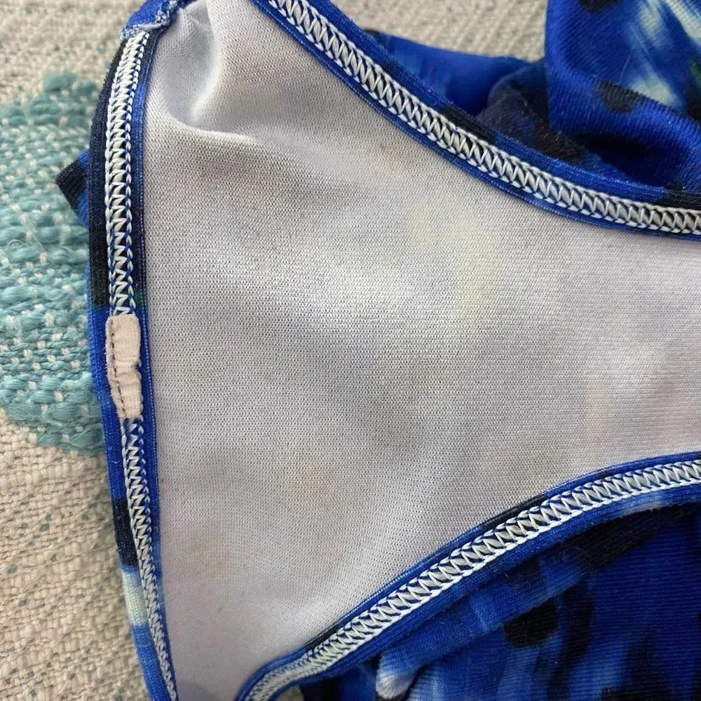 Lululemon Cool Racerback Windy Blooms Print‎ Blue Size 4 - Image 11