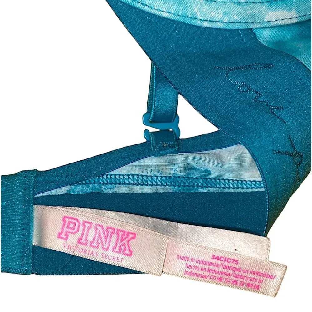 PINK VS blue & white | slight push-up bra - Image 4