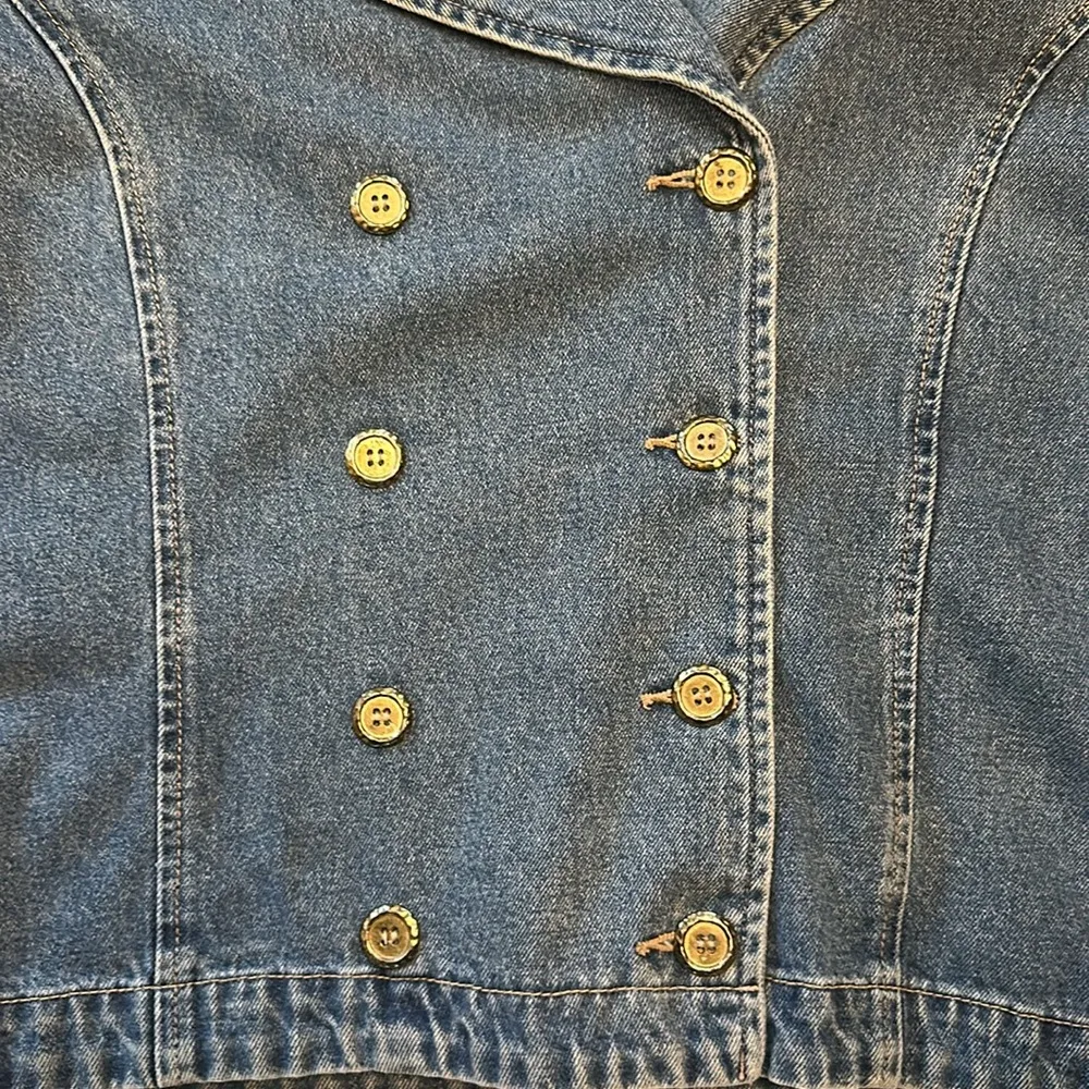 Just Blu Jeans Denim Jacket Blue Size M - Image 4