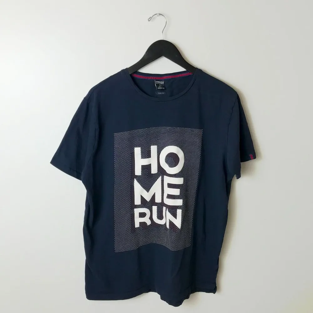 Springfield Home Run Slim Fit T Shirt Classic Graphic Tee Short Sleeve Cotton - Image 8