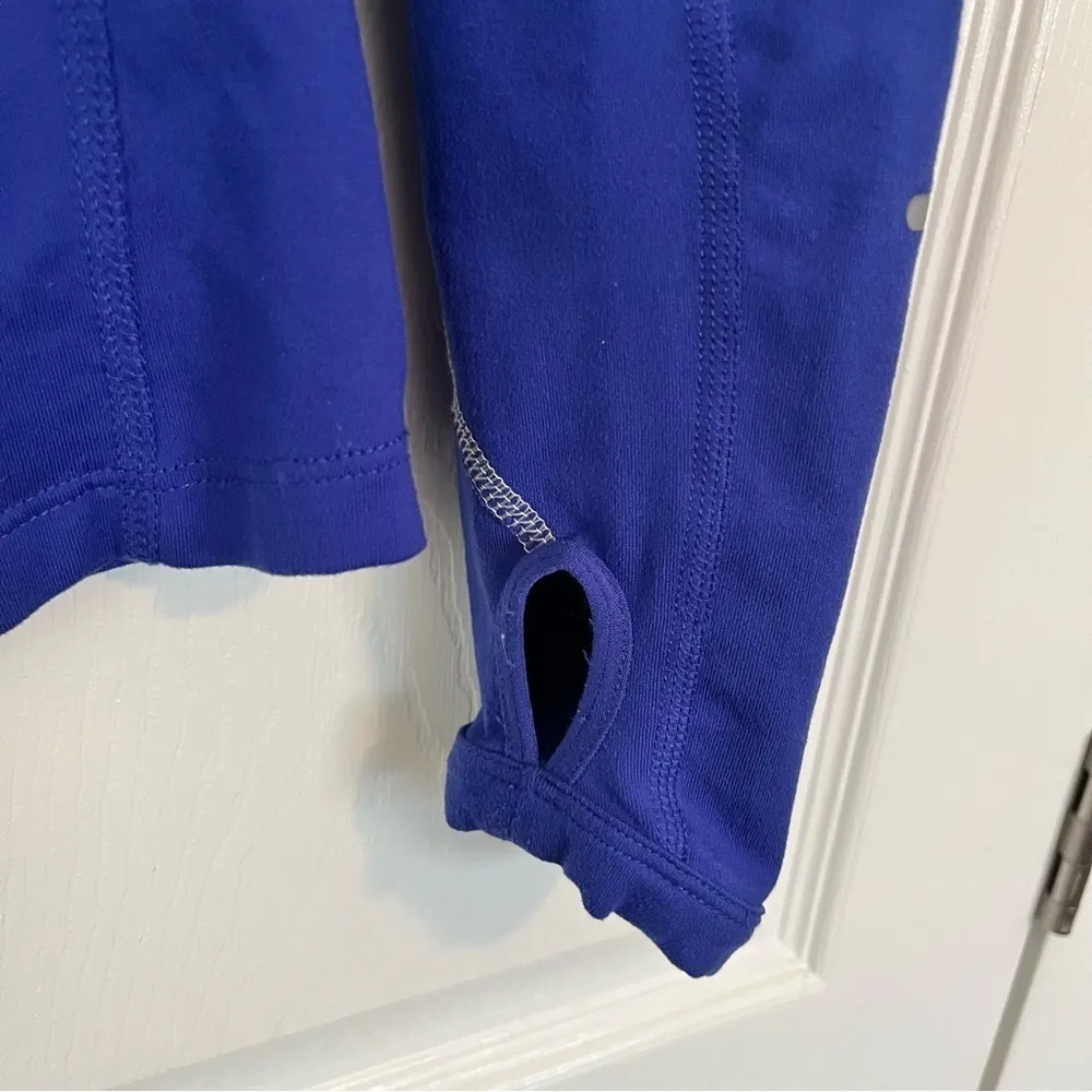 Women’s Nike Running Purple and Grey Dri-Fit Jacket Size XS - Image 7