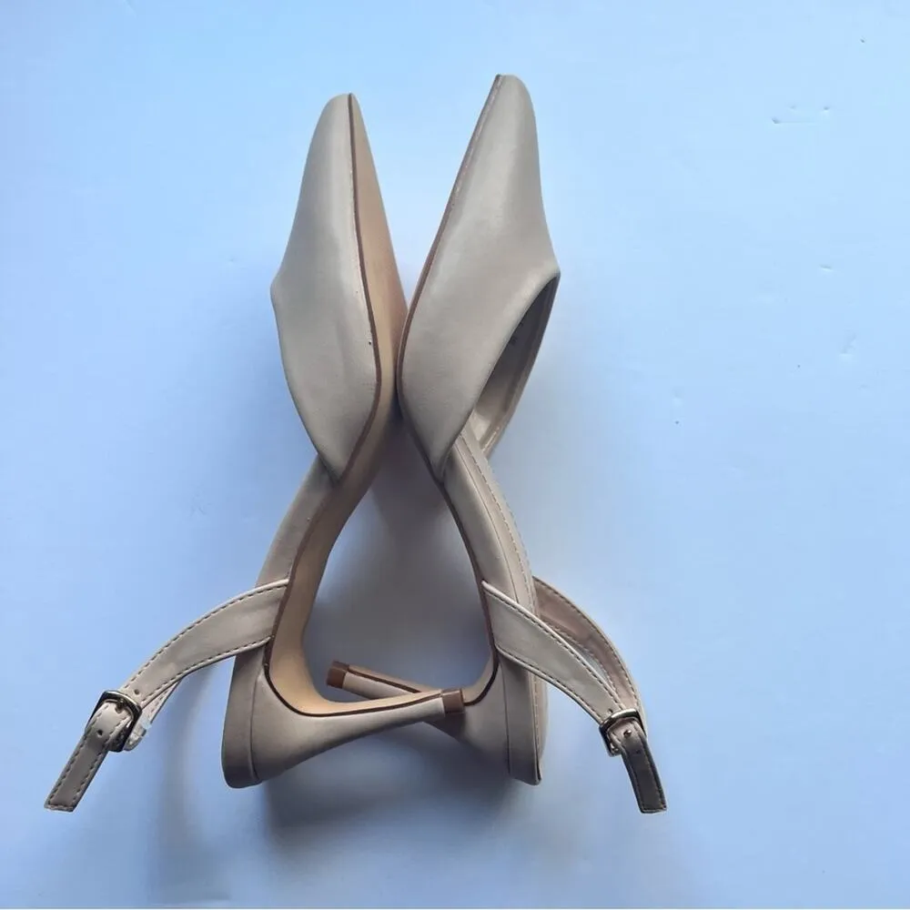 Cushionaire Memory Foam Women's Petula  Sling Back  Point Toe Dress Pump Sz 8 - Image 11