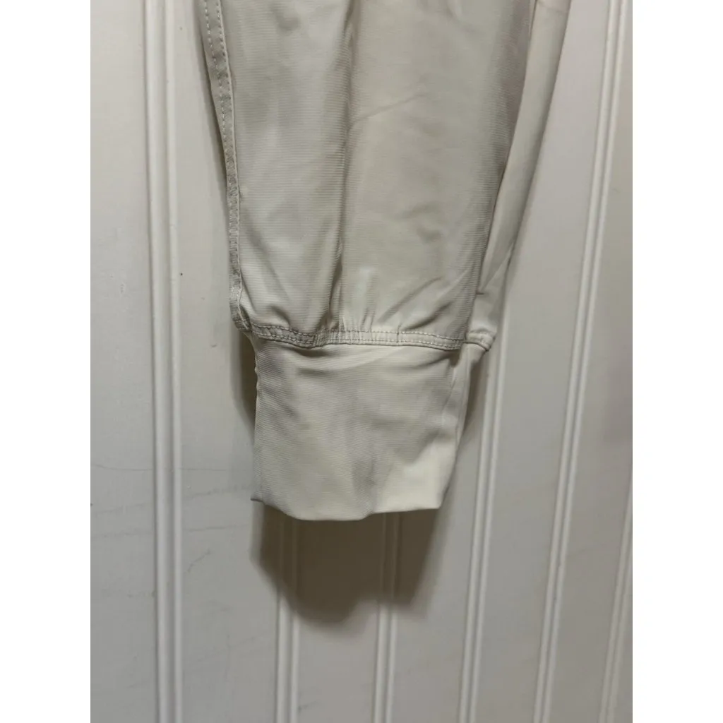 Old Navy Soft Go Dri Yoga Athleisure Pants Woman Sz XS Cream Pockets Preppy‎ NWT - Image 13