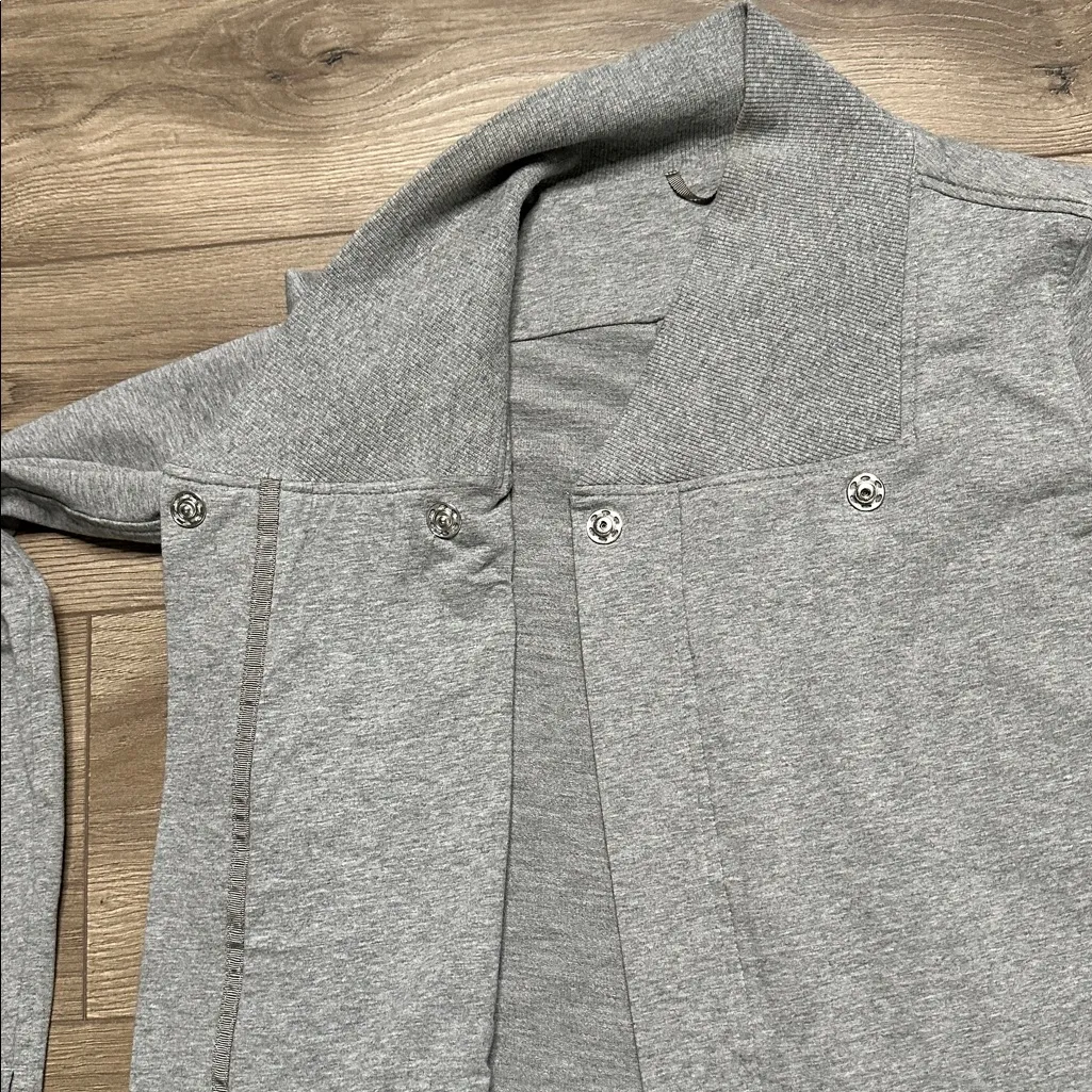 Lululemon Coast Wrap Heathered Medium Grey Jacket Size 6‎ - Image 10