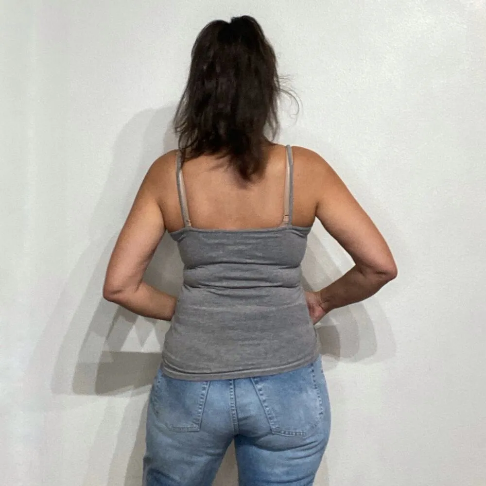 Aeropostale Gray Favorite Cami Sz L - Image 9