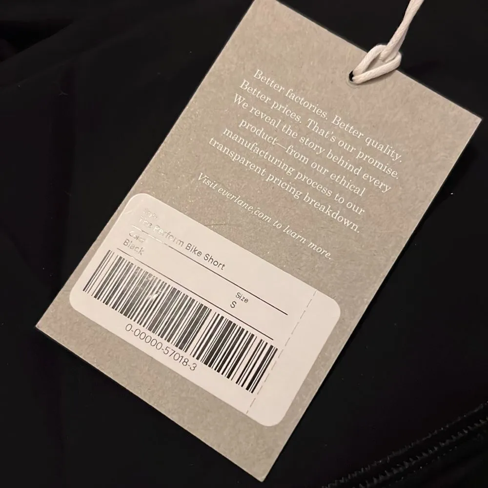 NWT Everlane the perform bike short small - Image 8
