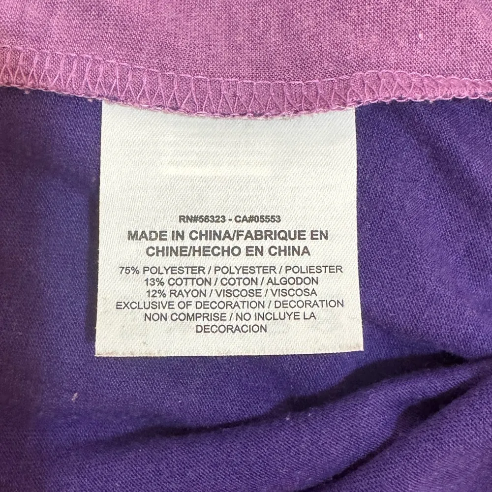 Women’s Nike two tone purple swoosh racerback tank top XS - Image 4