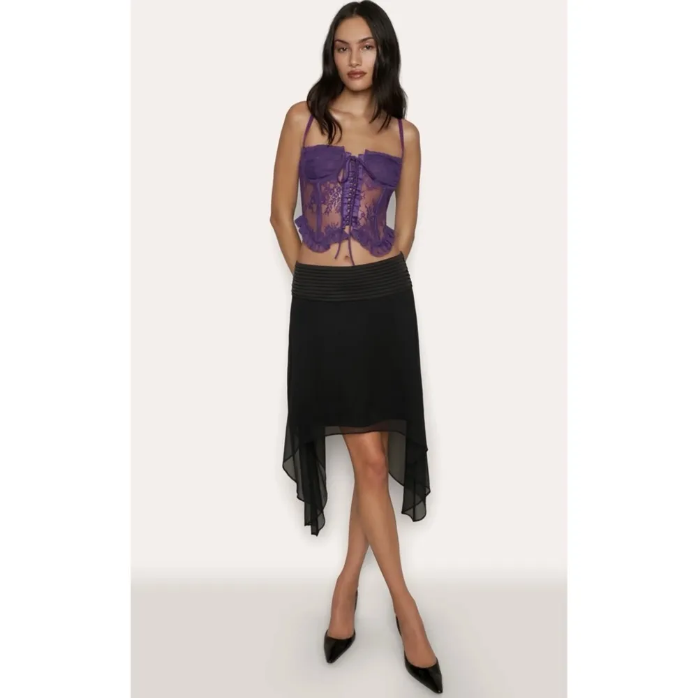 DANIELLE GUIZIO Aleia ruffle corset NEW - Image 2