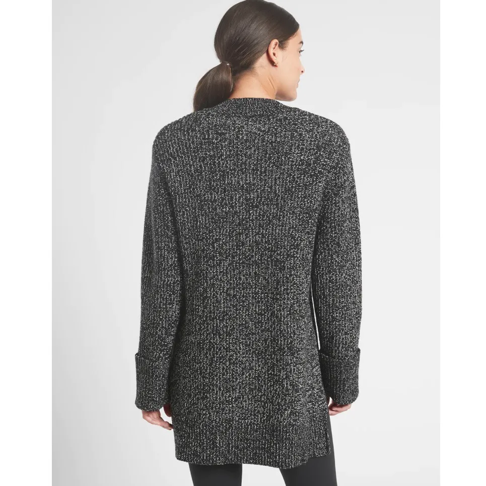 Athleta Shasta Oversized V-neck Chunky Sweater - Image 2