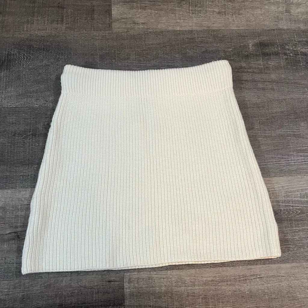 ZARA ribbed knit mini skirt - Image 4