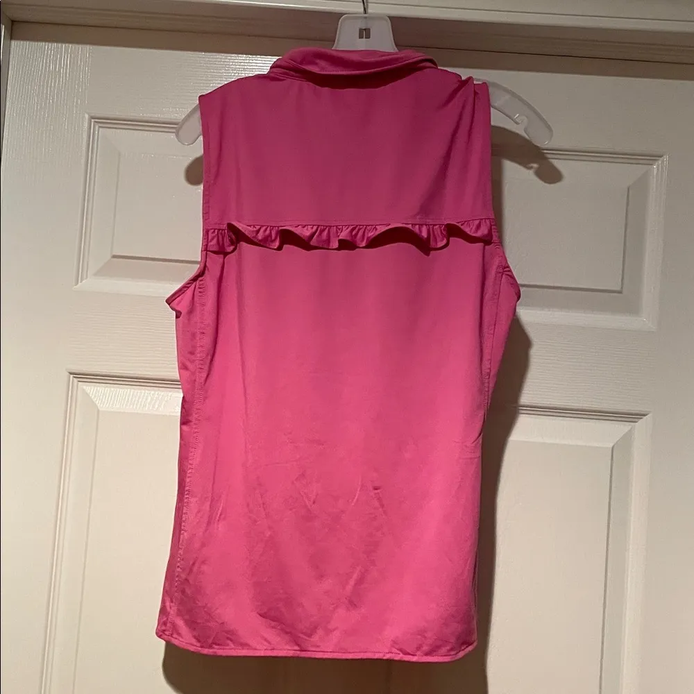 Vineyard Vines Vibrant Pink Sleeveless Top - Image 4
