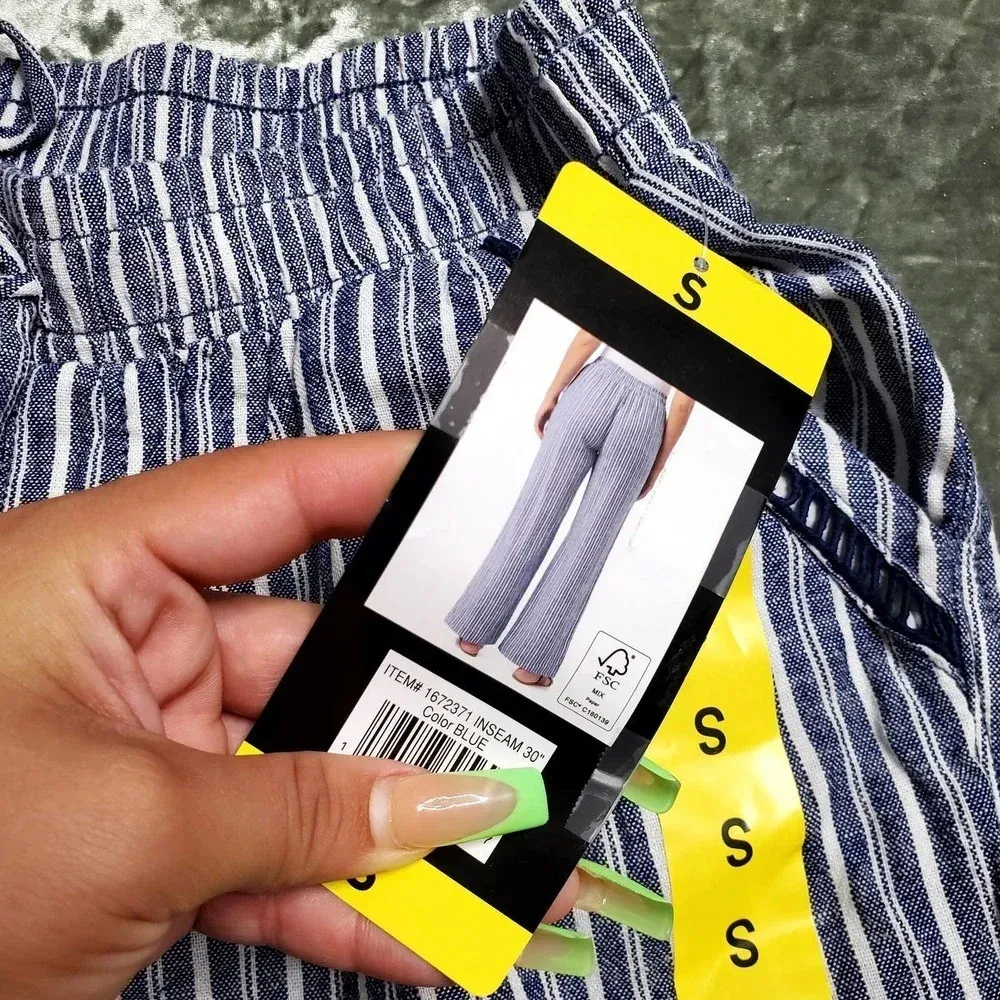 Briggs Striped Linen Pants - Image 5