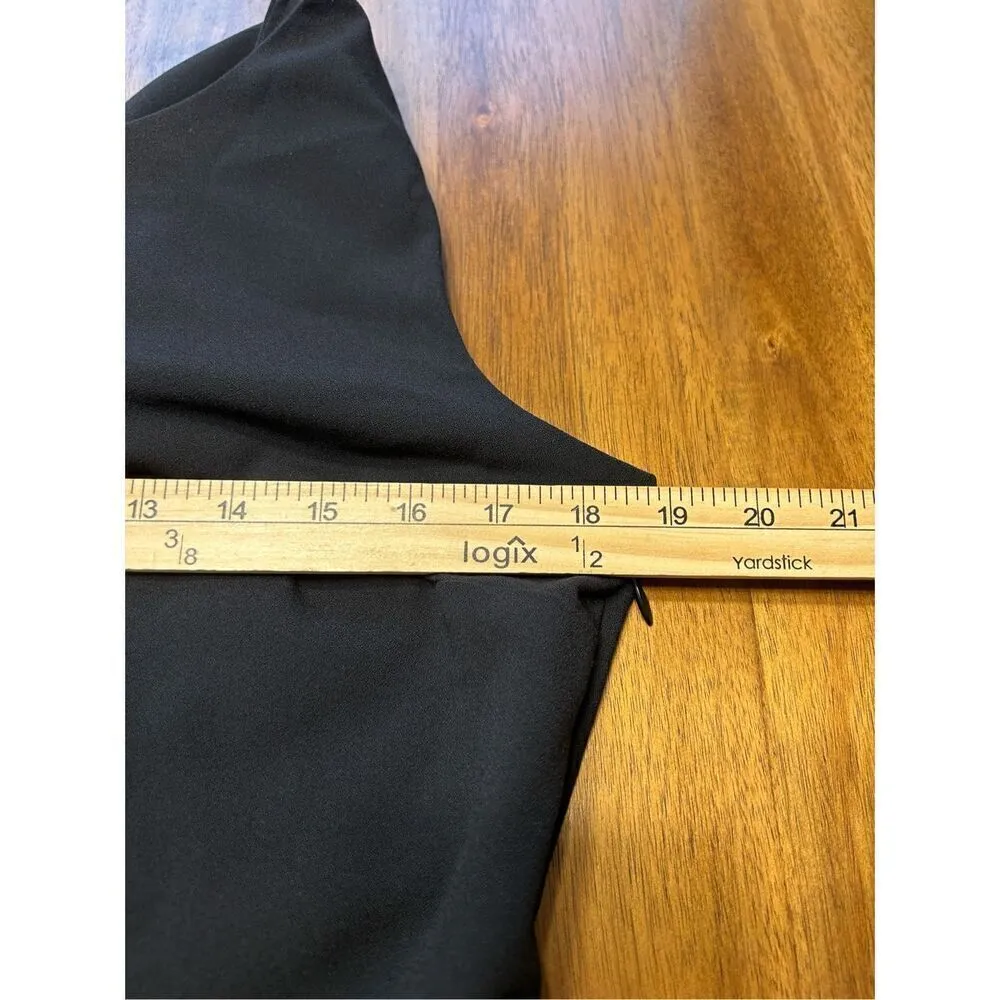 Stile Benetton Womens Knee Length Dress Black Size Large - Image 6