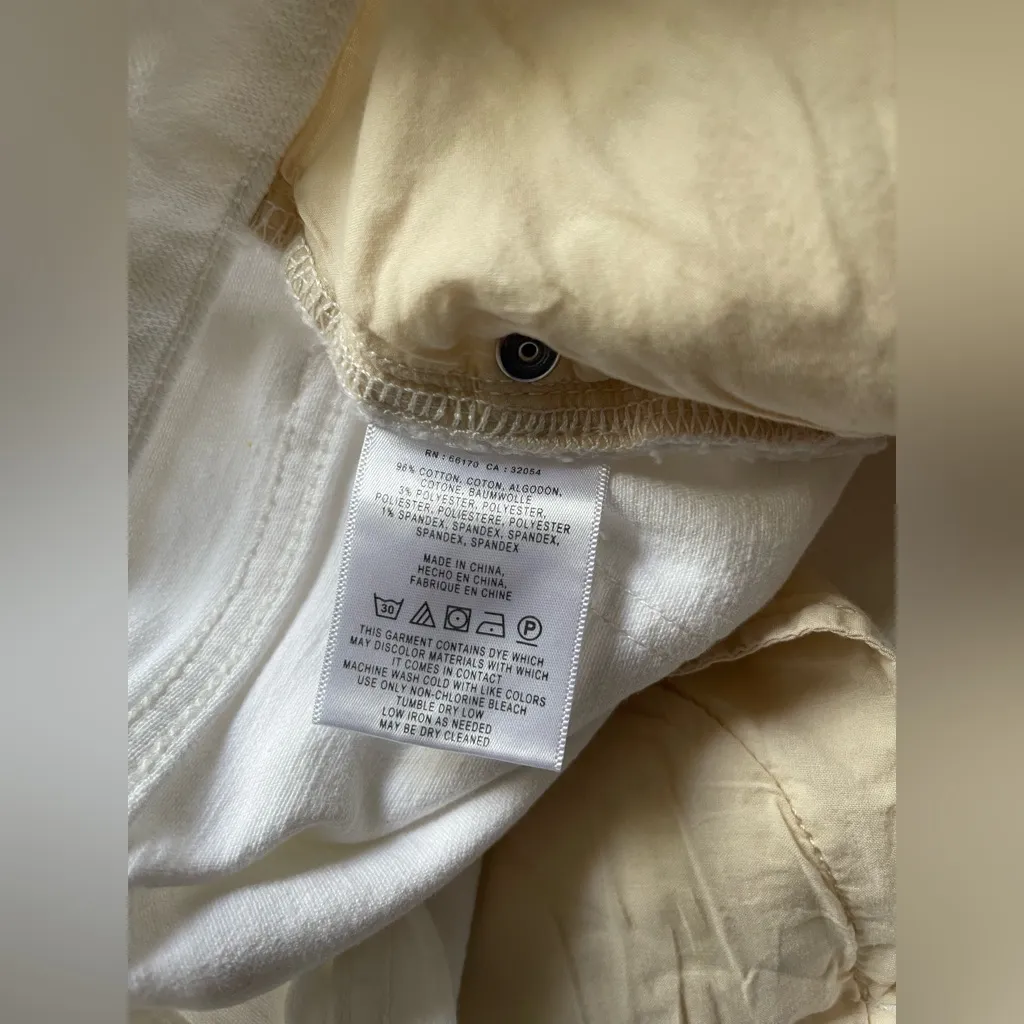 Pilcro and the Letterpress White Skinny Jeans - Image 7