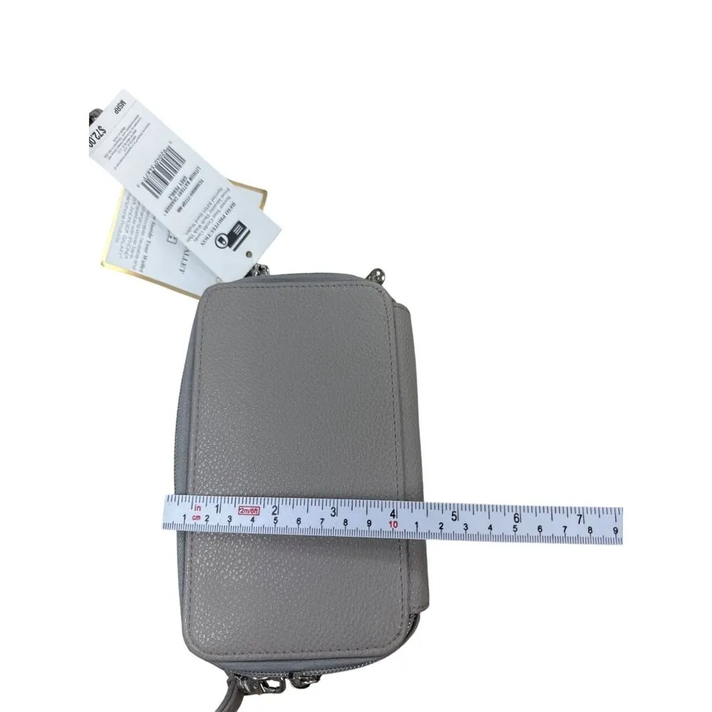 Adrienne Vittadini Studio Womens Gray Charging USB Wallet SKU 7329 - Image 9