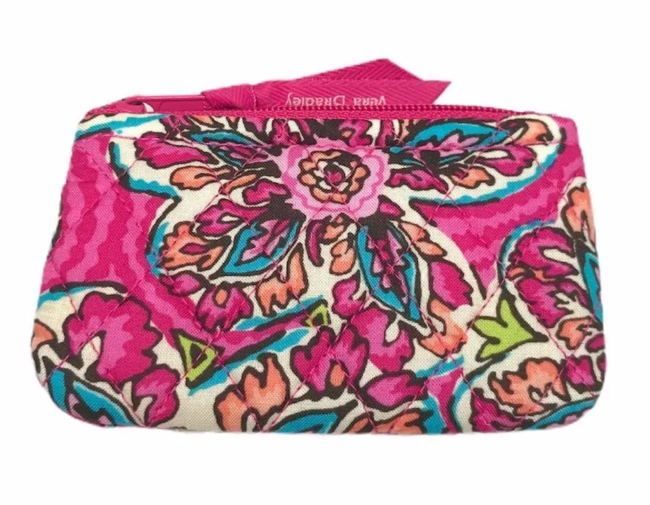 Vera Bradley Coin Purse Sunburst Floral Pink - Image 3