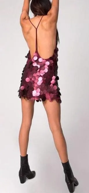 Revolve Motel Rocks Sequin Dress - Image 4